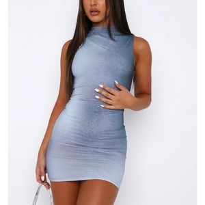 WHITE FOX IF I HAD YOU MINI DRESS